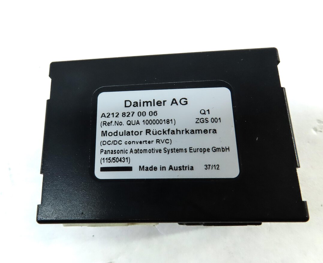 Thumbnail 5: 2013 MERCEDES E CLASS (W212) REARVIEW REAR VIEW CAMERA CONTROL MODULE 2128270006