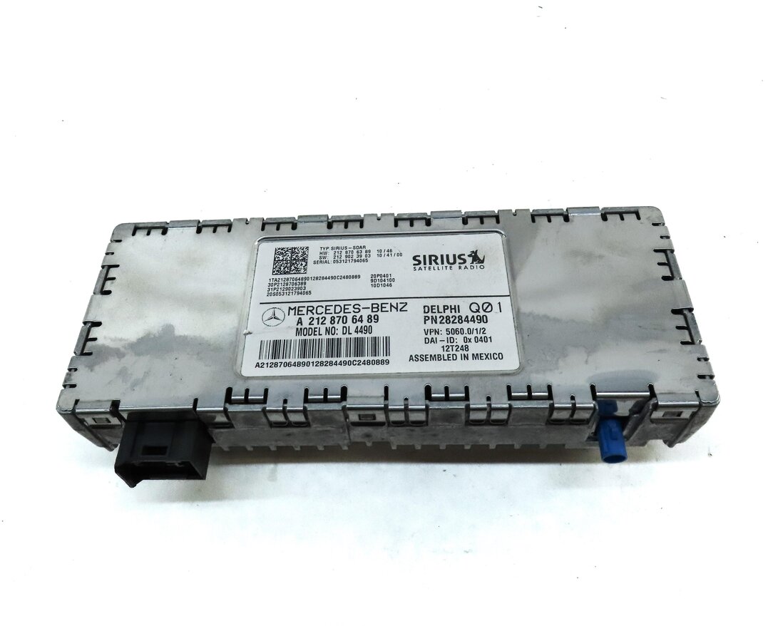 Thumbnail 2: 2010-2016 MERCEDES B C E ML SL CLS (W204 W166 W212 X204) SIRIUS SATELLITE MODULE