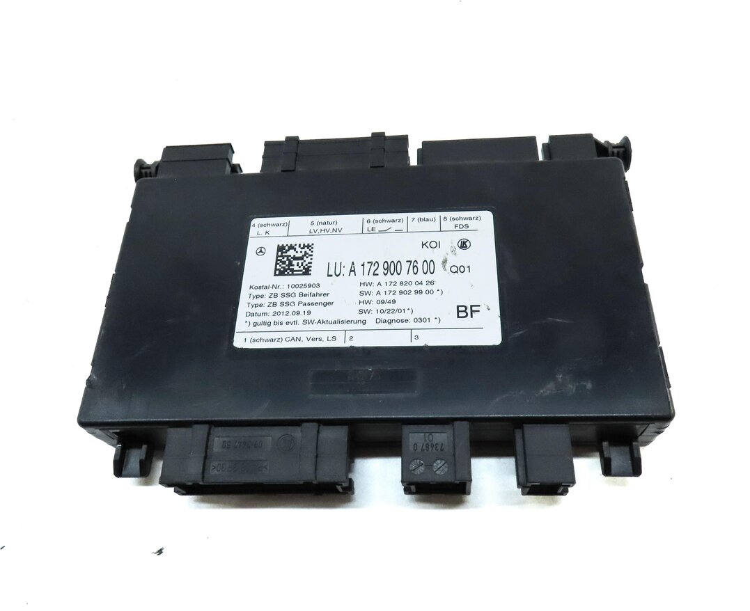 Thumbnail 2: 10-18 MERCEDES E CLS CLASS (W212 W218) RIGHT FRONT PASSENGER SEAT CONTROL MODULE
