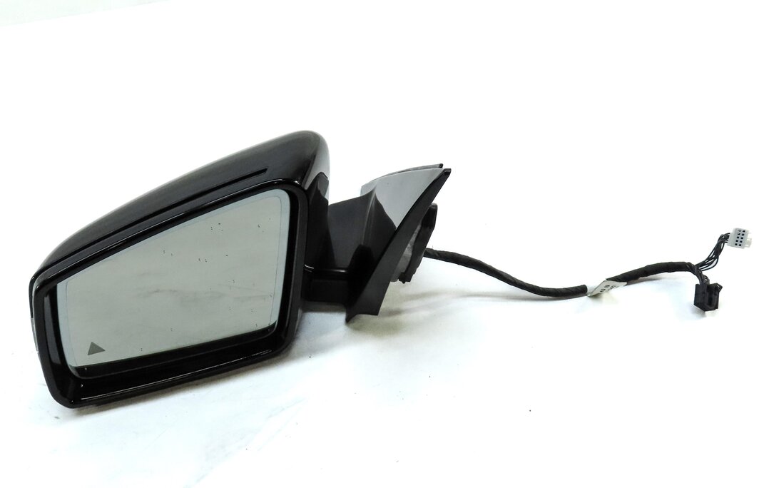 11-14 MERCEDES E300 E350 E550 (W212) LEFT AUTODIM BLIND SPOT DOOR MIRROR (BLACK)