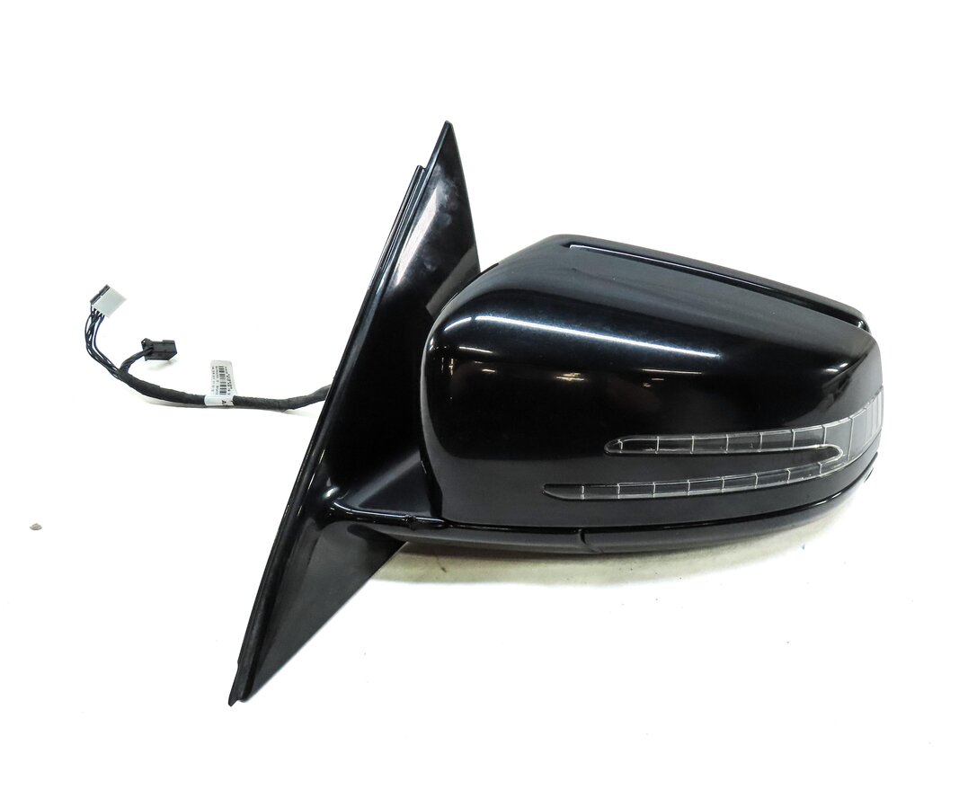 Thumbnail 6: 11-14 MERCEDES E300 E350 E550 (W212) LEFT AUTODIM BLIND SPOT DOOR MIRROR (BLACK)