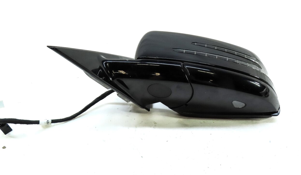 Thumbnail 7: 11-14 MERCEDES E300 E350 E550 (W212) LEFT AUTODIM BLIND SPOT DOOR MIRROR (BLACK)
