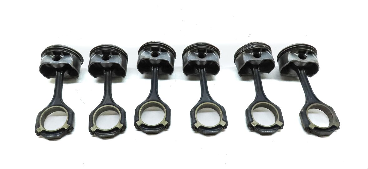 Thumbnail 5: 12-18 MERCEDES C300 C350 E350 GLE350 GLK350 ML350 SLK350 SLK350 3.5L PISTON SET6
