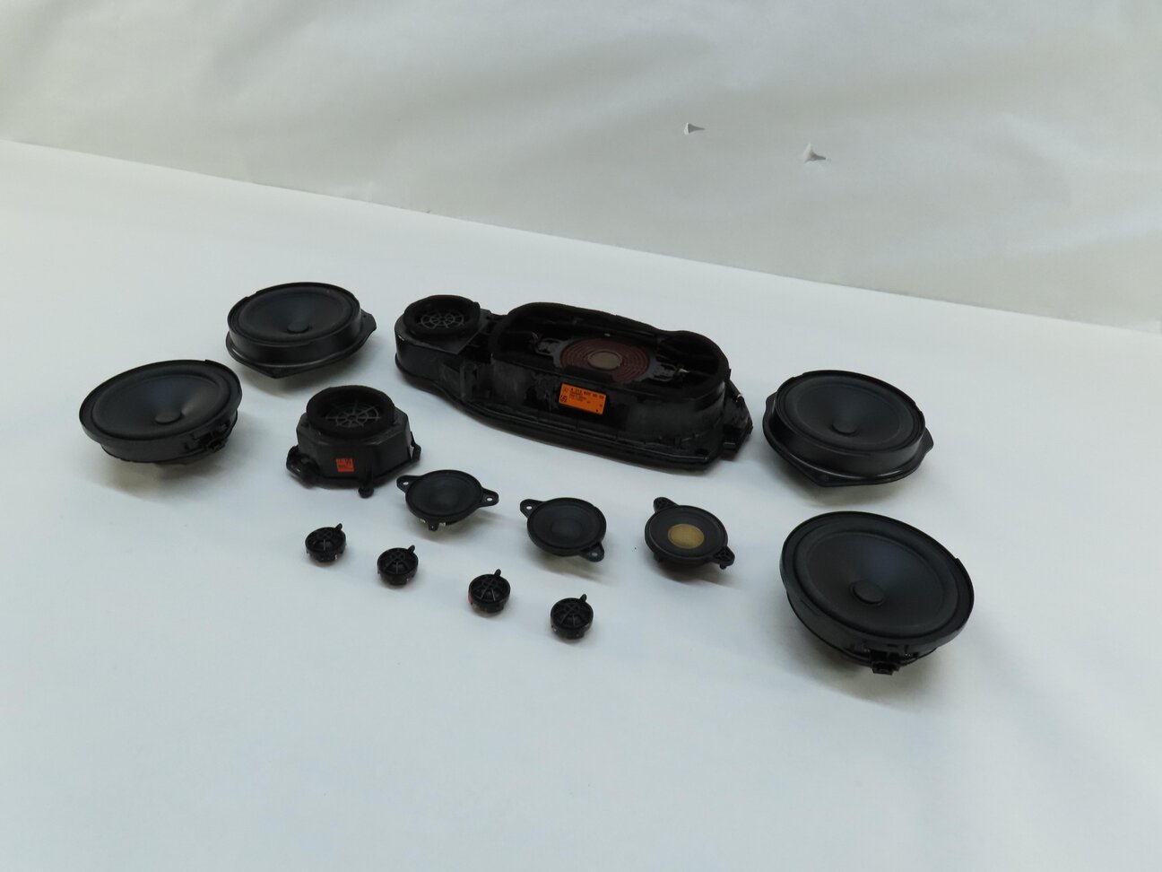 2014 MERCEDES E CLASS SEDAN (W212) FRONT REAR LEFT RIGHT LOGIC 7 SPEAKER SET 13