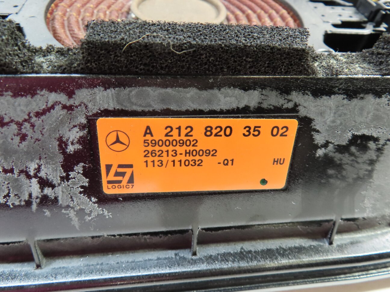Thumbnail 12: 2014 MERCEDES E CLASS SEDAN (W212) FRONT REAR LEFT RIGHT LOGIC 7 SPEAKER SET 13