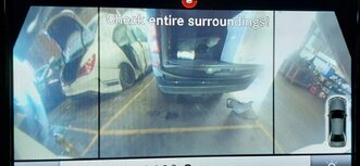 Thumbnail 2: 2013-2016 MERCEDES GL ML CLASS (W166 X166) REAR REARVIEW BUMPER CAMERA