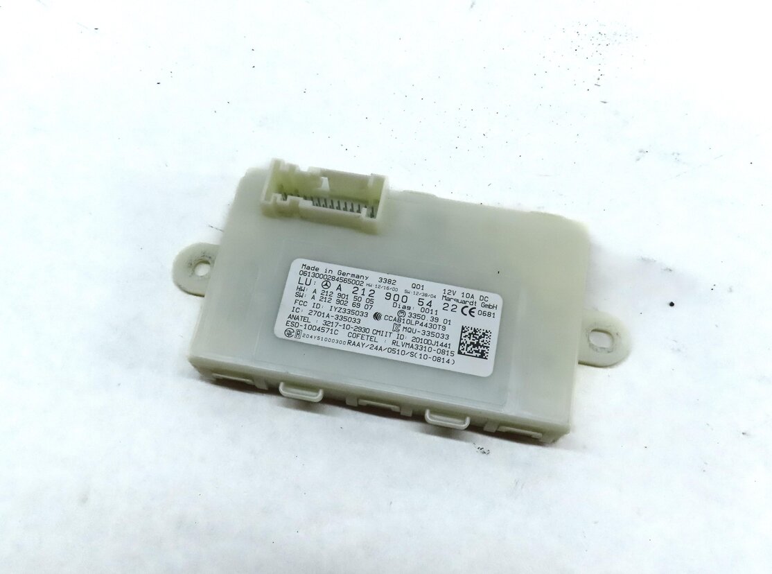 13-20 MERCEDES B CLA E GL GLA GLE GLS S CLS SLK W212 W166 X166 KEYLESS GO MODULE