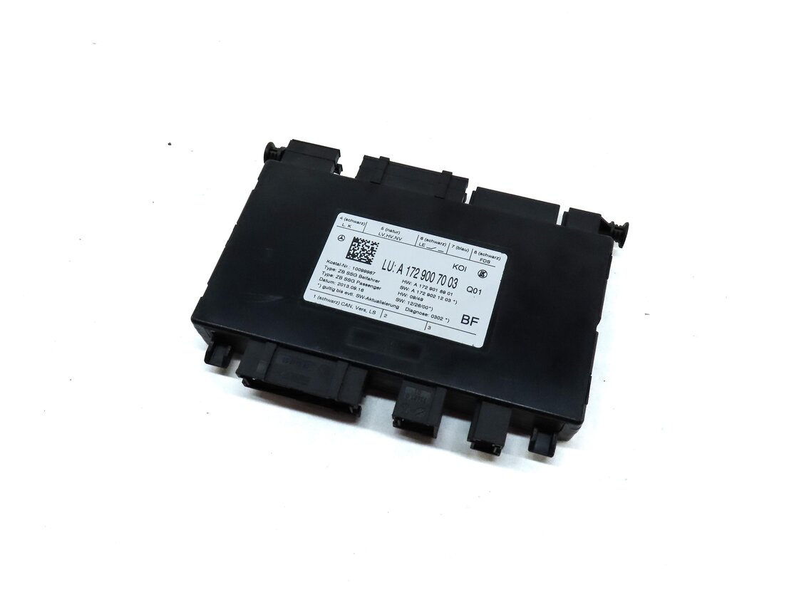 10-18 MERCEDES E CLS CLASS (W212 W218) RIGHT FRONT PASSENGER SEAT CONTROL MODULE