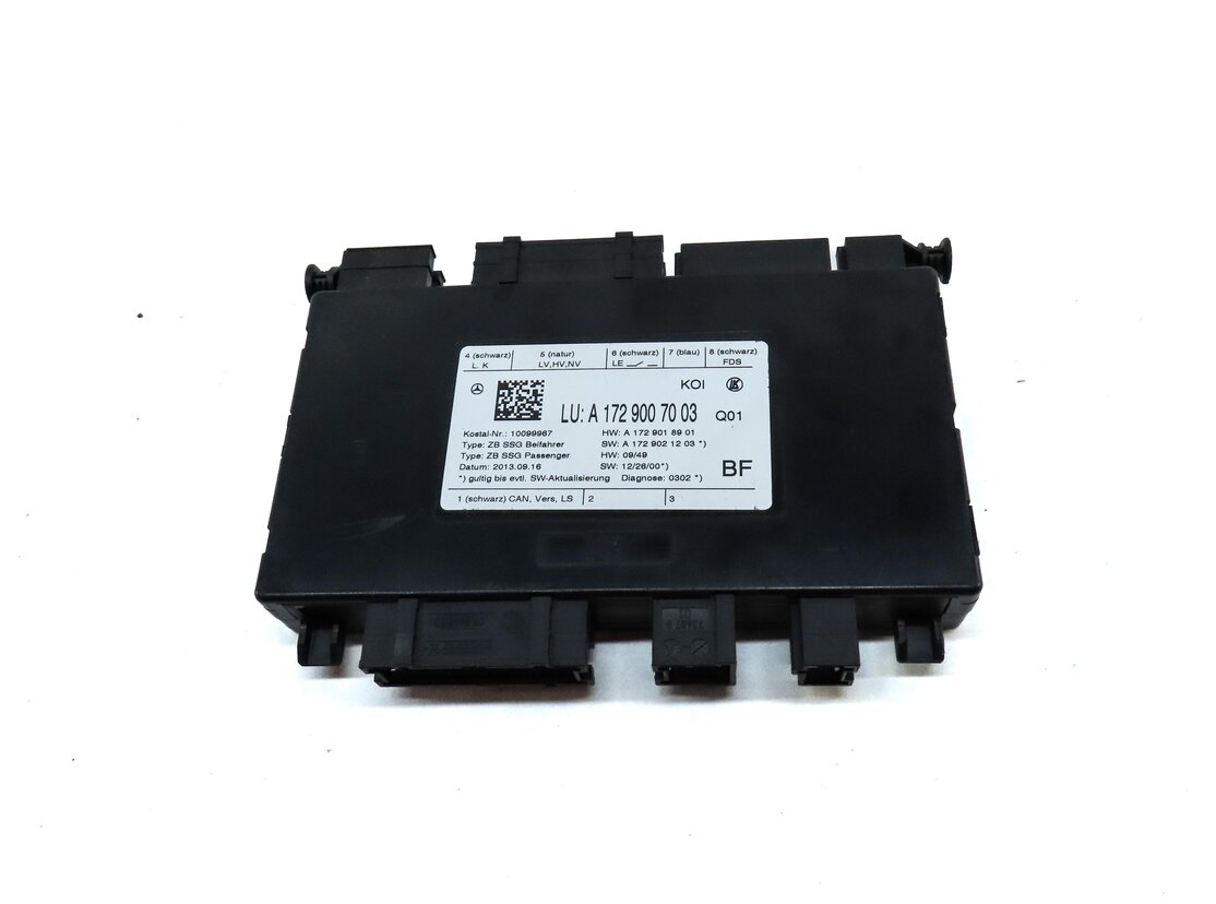 Thumbnail 2: 10-18 MERCEDES E CLS CLASS (W212 W218) RIGHT FRONT PASSENGER SEAT CONTROL MODULE