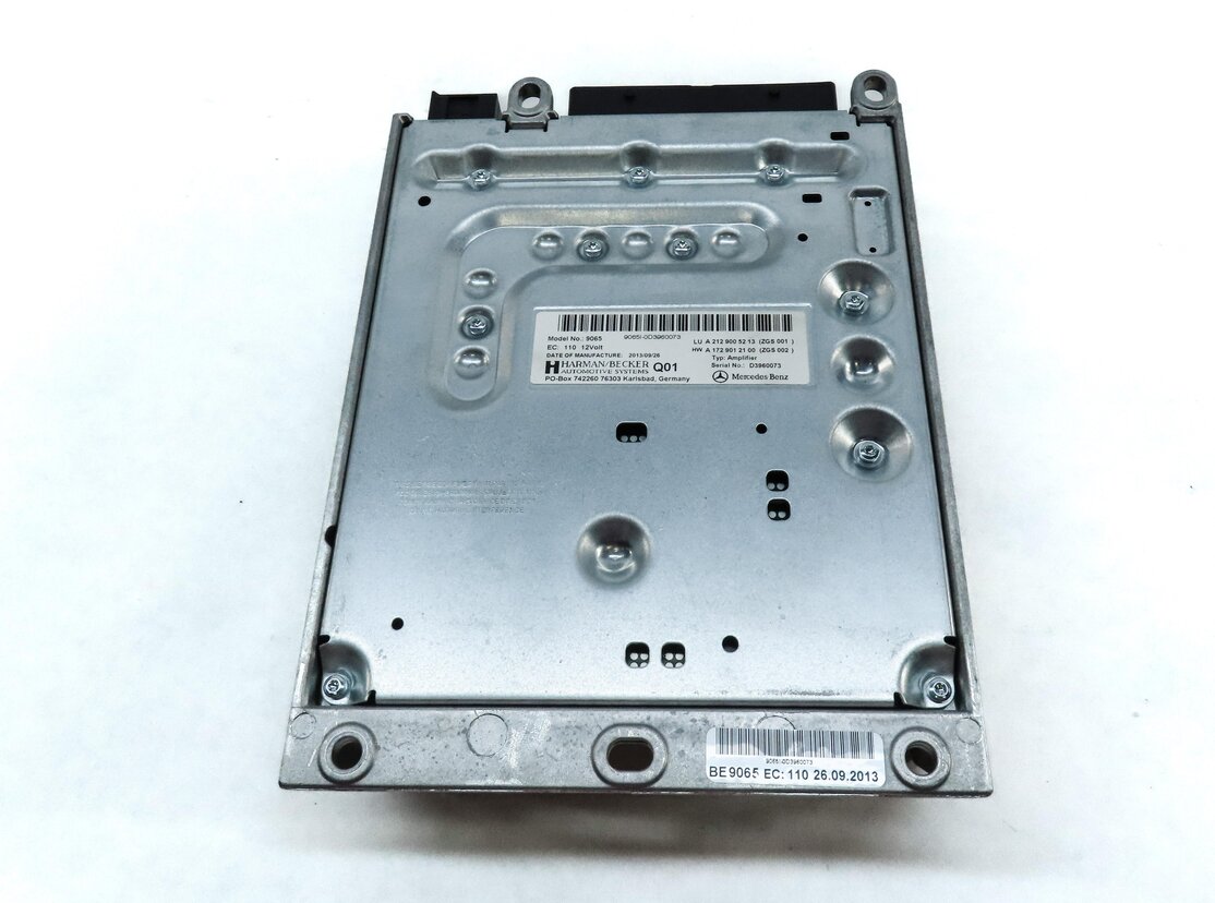 Thumbnail 5: 2012-2015 MERCEDES C E G GLK CLASS (W204 W212 X204 X463) BECKER AUDIO AMPLIFIER