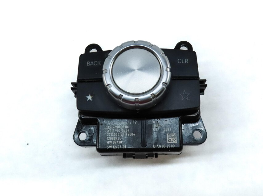 Thumbnail 3: 2014 MERCEDES E CLASS SEDAN (W212) CENTER CONSOLE MEDIA CONTROL KNOB 2129007719