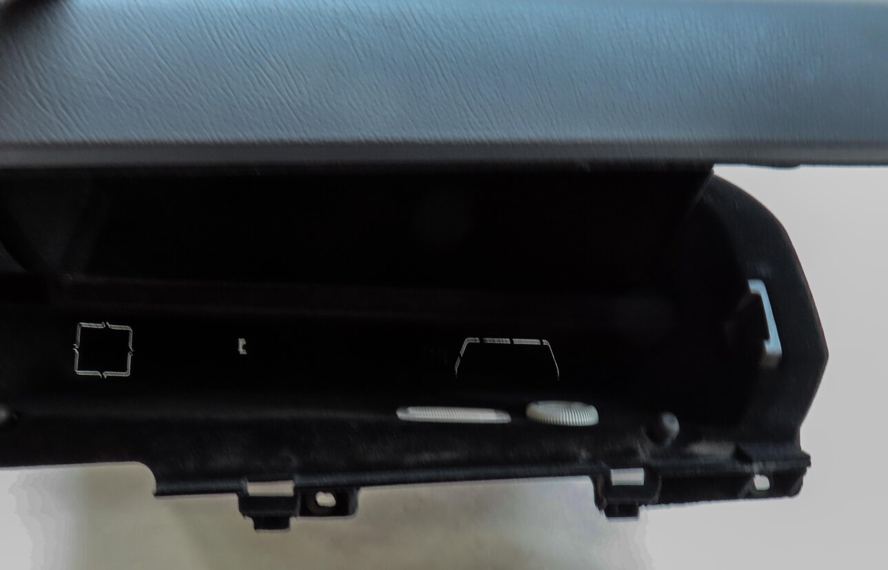 Thumbnail 6: 13-16 MERCEDES E-CLASS SEDAN WAGON (W212) GLOVE BOX STORAGE COMPARTMENT (BLACK)