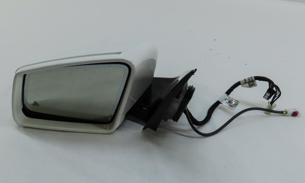Thumbnail 5: 14 E CLASS SEDAN WAGON W212 LEFT DOOR MIRROR HEAT MEM AUTODIM BLIND CAMERA WHITE
