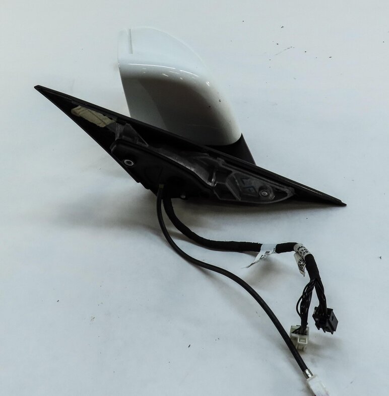 Thumbnail 6: 14 E CLASS SEDAN WAGON W212 LEFT DOOR MIRROR HEAT MEM AUTODIM BLIND CAMERA WHITE