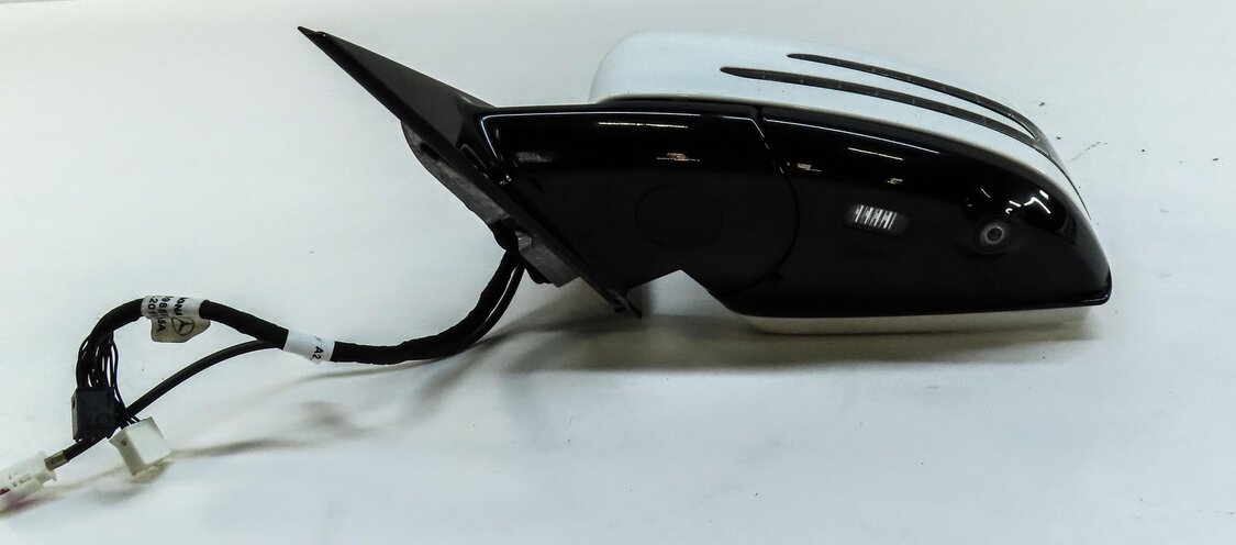 Thumbnail 8: 14 E CLASS SEDAN WAGON W212 LEFT DOOR MIRROR HEAT MEM AUTODIM BLIND CAMERA WHITE