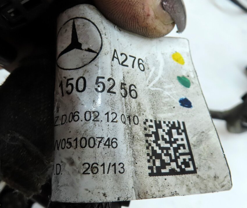 Thumbnail 8: 2014 MERCEDES E CLASS SEDAN (W212) 3.5L M276 ENGINE AUTO RWD ENGINE WIRE HARNESS