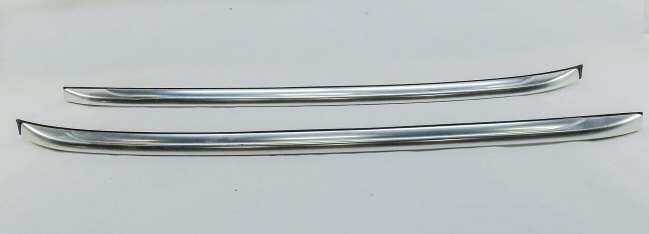 2013 BMW X1 (E84) LEFT & RIGHT ROOF RACK RAIL SET 2 (SILVER) (FRONT TO BACK)