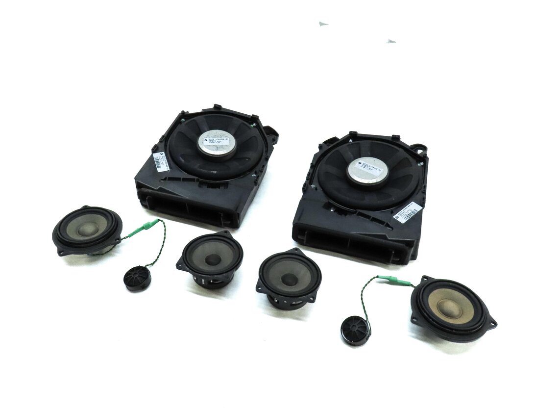 2013 BMW X1 (E84) FRONT REAR LEFT RIGHT WOOFER MIDRANGE TWEETER SPEAKER SET 8