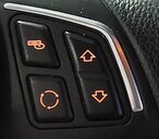 Thumbnail 3: 06-15 BMW 1 3 X1 SERIES (E84 E87 E90) 3 SPOKE SPORT STEERING WHEEL w/ SWITCHES
