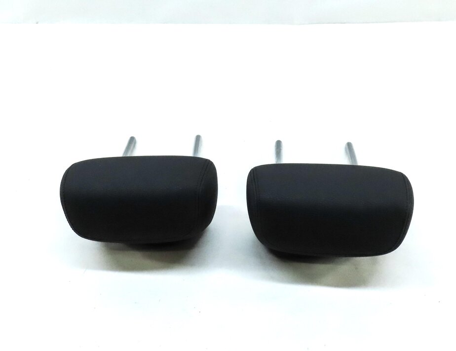 Thumbnail 3: 13-15 BMW X1 (E84) REAR 2ND ROW LEFT & RIGHT SEAT HEADREST SET (BLACK SENSATEC)