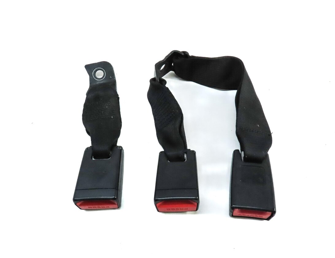 Thumbnail 3: 2013 BMW X1 (E84) REAR 2ND ROW LEFT RIGHT CENTER SEATBELT BUCKLE RECEIVER SET 3