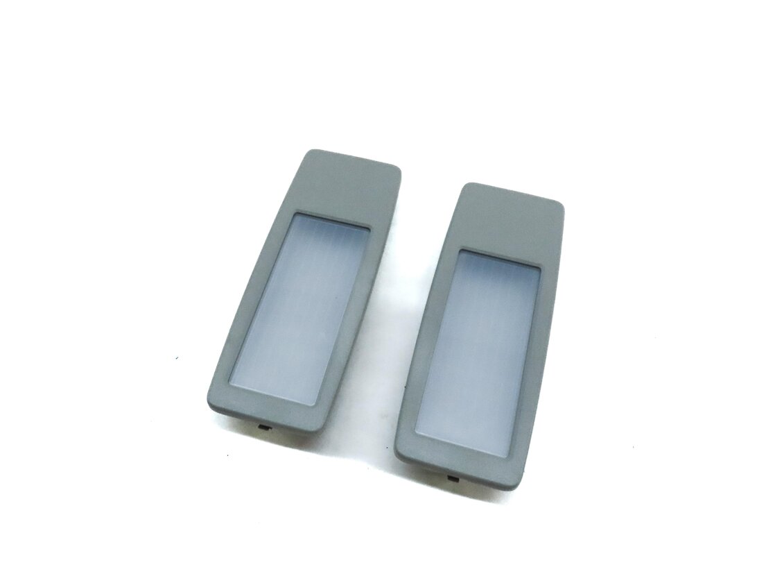 2013 BMW X1 (E84) REAR LEFT & RIGHT INTERIOR READING LIGHT LAMP SET 2 (GRAY)