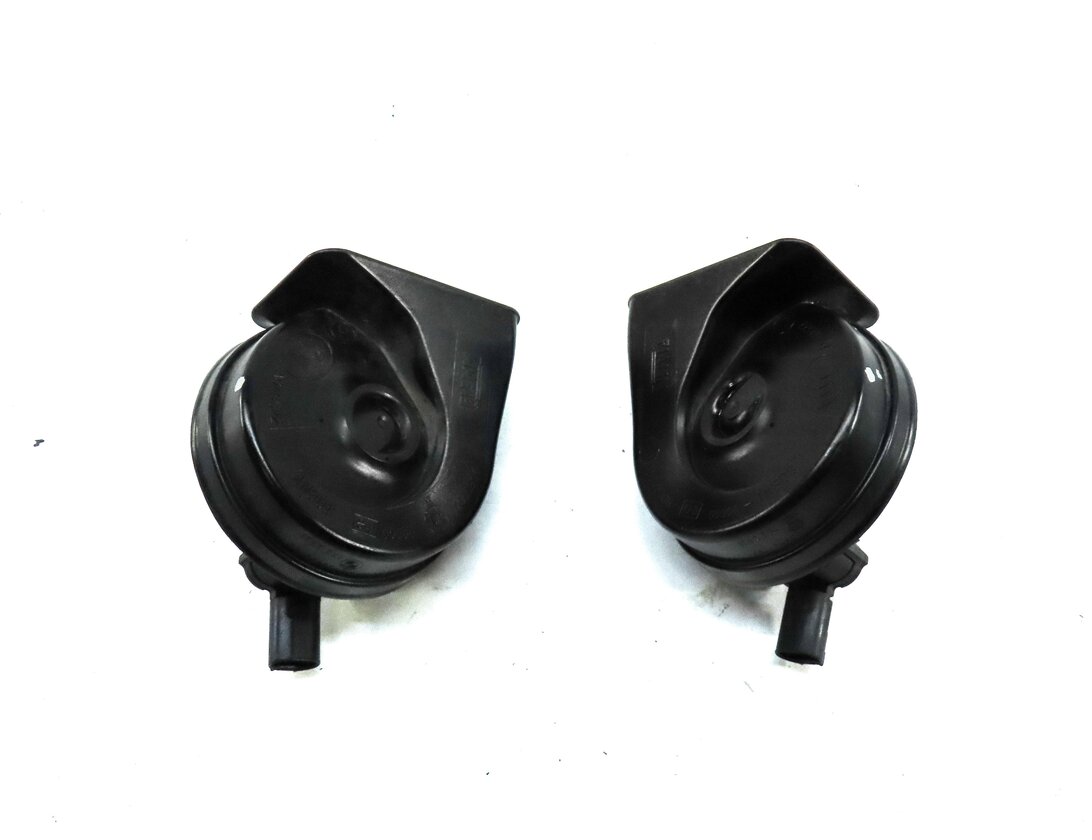 Thumbnail 3: 06-15 BMW 3-SERIES X1 (E84 E90 E91 E92 E93) HIGH & LOW TONE SAFETY HORN SET-2