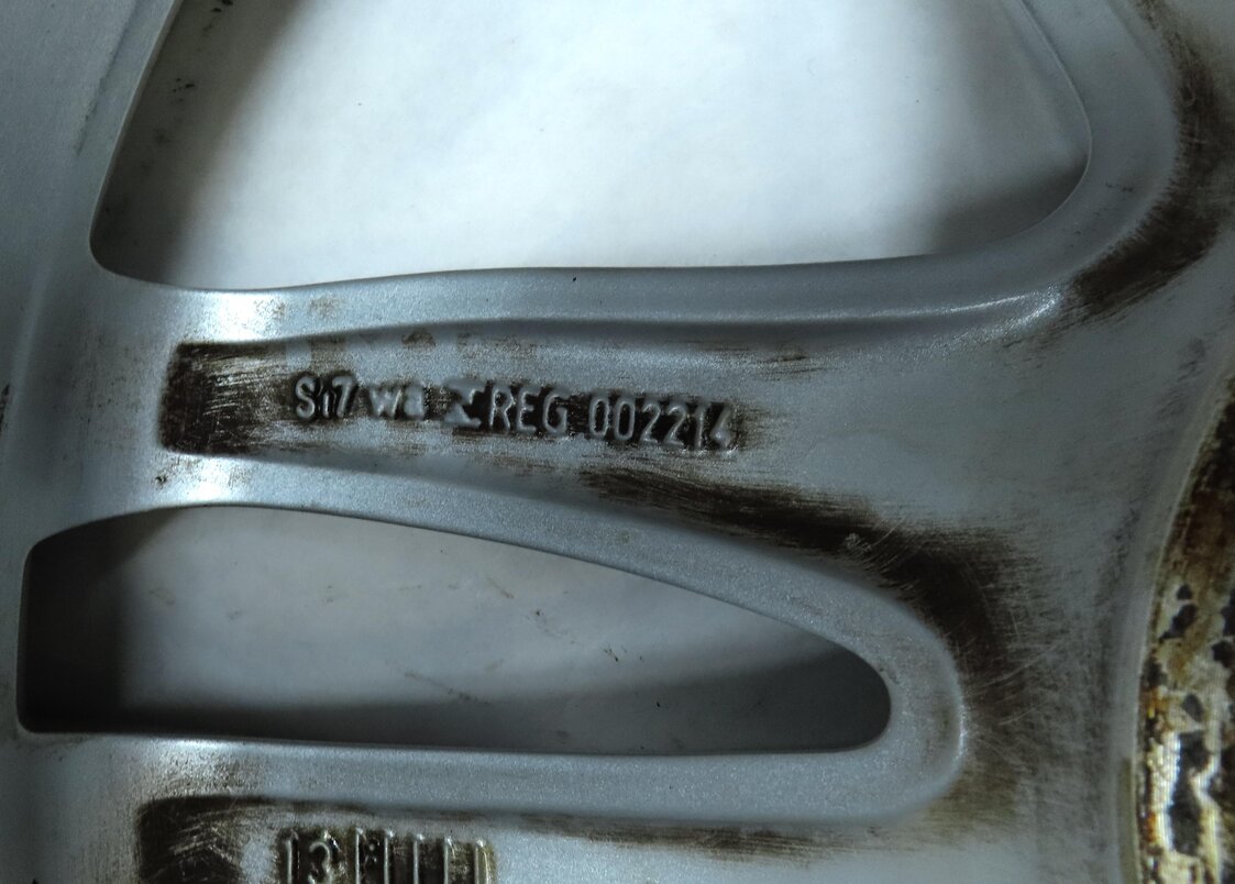 Thumbnail 10: 12-14 MERCEDES BENZ C250 C300 C350 (W204) 17x8.5 - 10-SPOKE ALUMINUM WHEEL RIM
