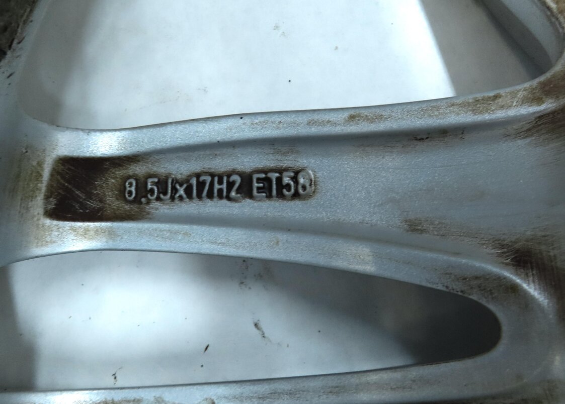 Thumbnail 11: 12-14 MERCEDES BENZ C250 C300 C350 (W204) 17x8.5 - 10-SPOKE ALUMINUM WHEEL RIM