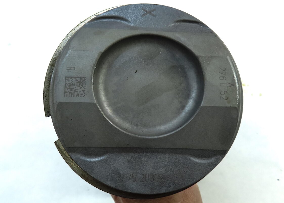 Thumbnail 6: 12-16 MERCEDES C E GLK ML SLK (W204 W207 W212 W166) M276 ENGINE PISTON SET 6