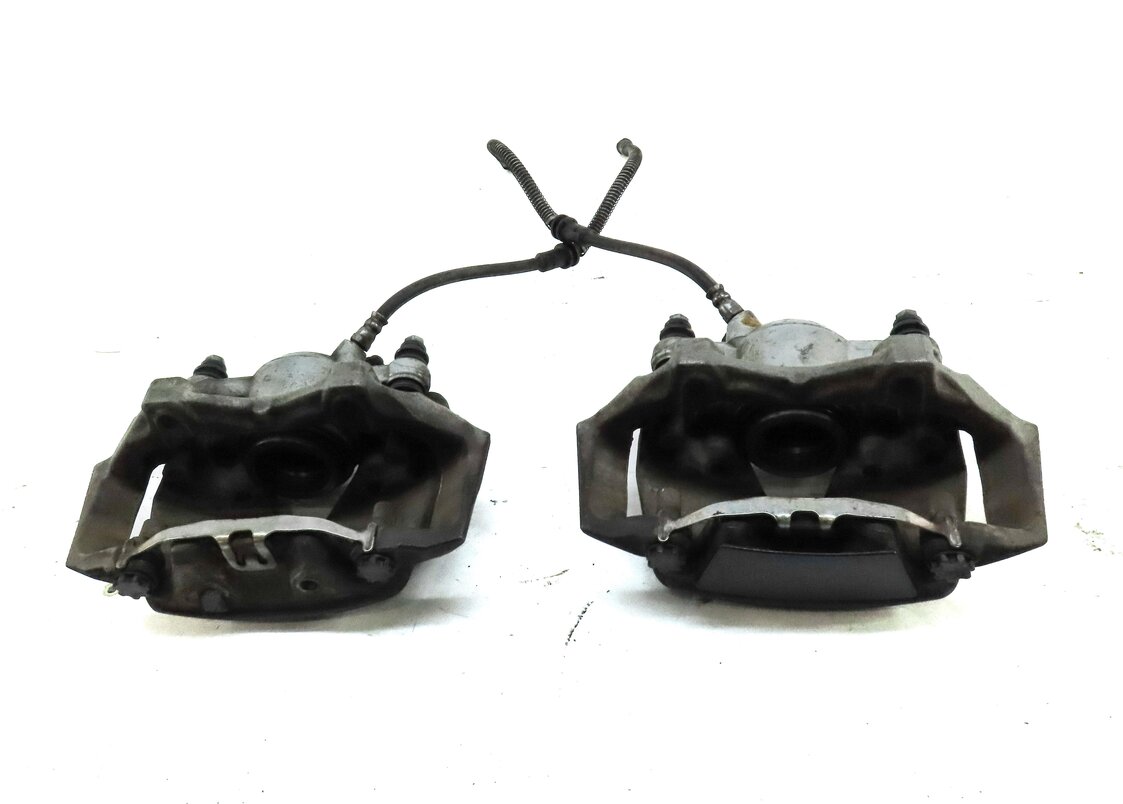 Thumbnail 7: 08-16 C E CLS (W204 W207 W212 W207) *AWD* FRONT LEFT & RIGHT BRAKE CALIPER SET 2
