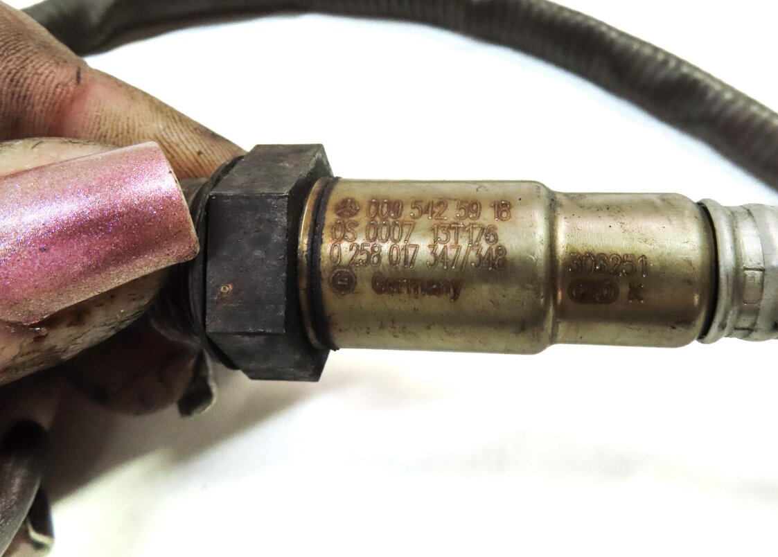 Thumbnail 4: 2014 MERCEDES C300 (W204) 3.5L M276 ENGINE PRE POST CAT O2 OXYGEN SENSOR SET 4
