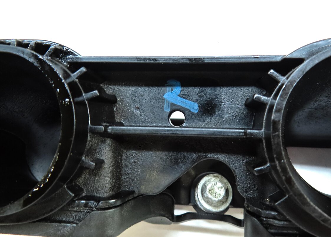 Thumbnail 7: 12-16 MERCEDES C300 C350 E300 E350 E400 ML350 3.5L RIGHT LOWER INTAKE MANIFOLD