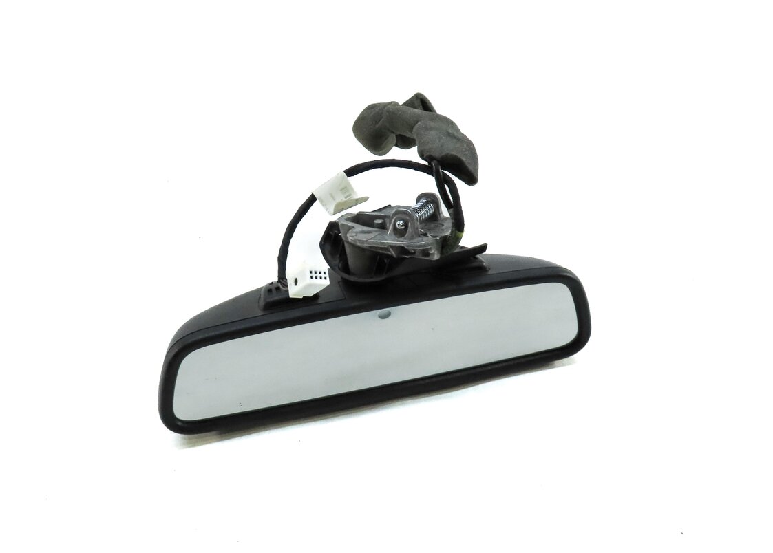 08-15 MERCEDES C GLK CLASS (W204 X204) HOMELINK COMPASS REARVIEW MIRROR (BLACK)