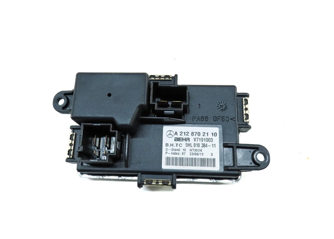 Thumbnail 4: 2014 MERCEDES C300 (W204) FRONT BLOWER MOTOR RESISTOR 2128702110