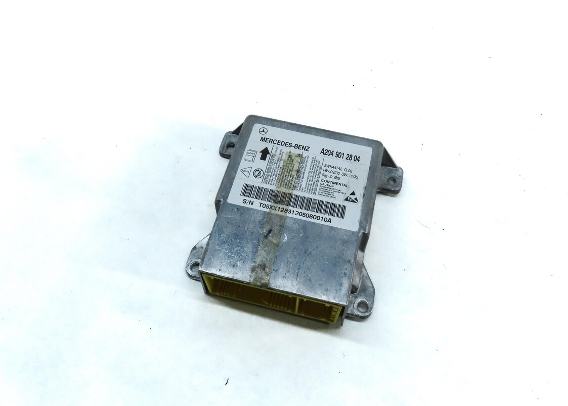 Thumbnail 1: 12-14 MERCEDES C250 C300 C350 C63 AMG (W204) SEDAN SRS BAGG CONTROL MODULE