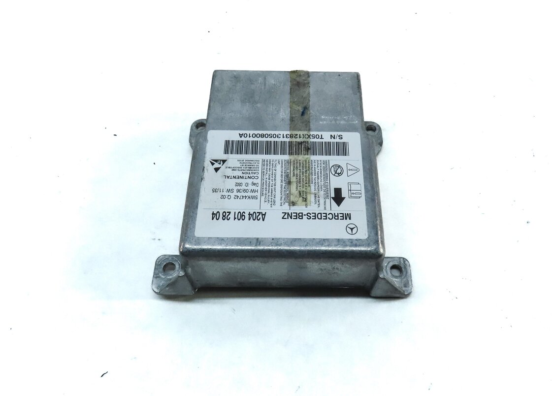 Thumbnail 3: 12-14 MERCEDES C250 C300 C350 C63 AMG (W204) SEDAN SRS BAGG CONTROL MODULE