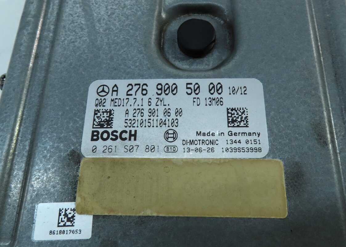 Thumbnail 5: 13-15 MERCEDES C300 C350 E350 GLK350 (W204 W207 W172) 3.5L ENGINE CONTROL MODULE