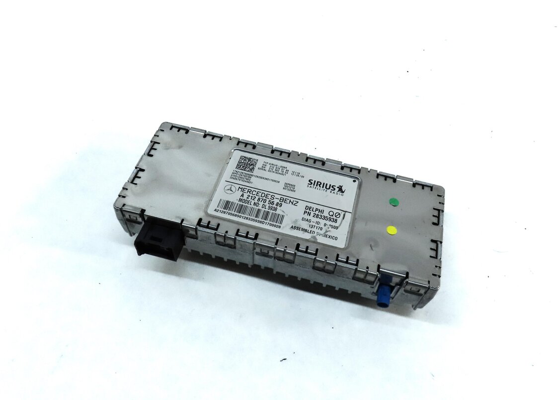 2014 MERCEDES C300 (W204) SIRIUS SATELLITE RADIO RECEIVER CONTROL MODULE