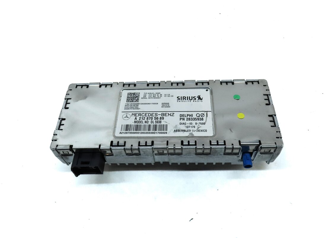 Thumbnail 2: 2014 MERCEDES C300 (W204) SIRIUS SATELLITE RADIO RECEIVER CONTROL MODULE