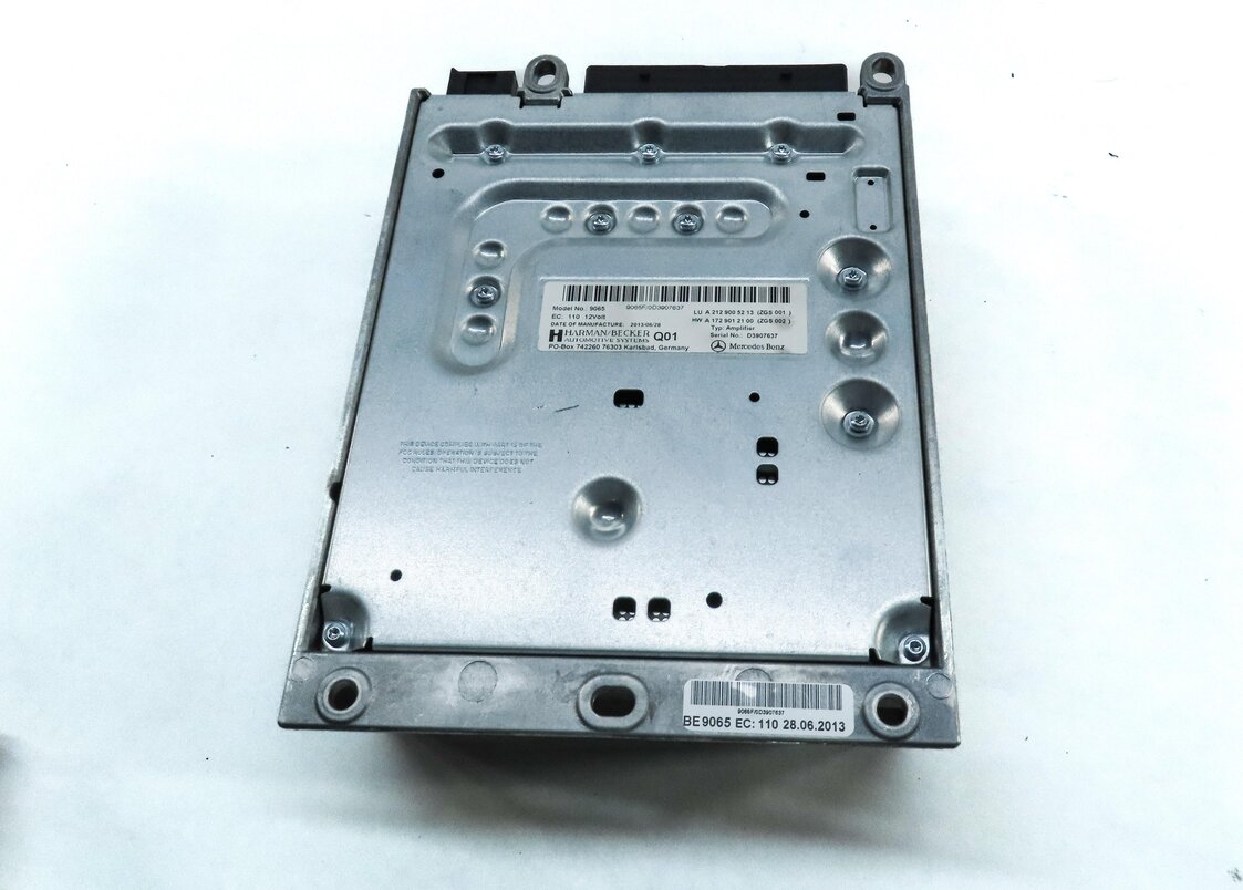 Thumbnail 4: 2012-2015 MERCEDES C E G GLK CLASS (W204 W212 X204 X463) BECKER AUDIO AMPLIFIER