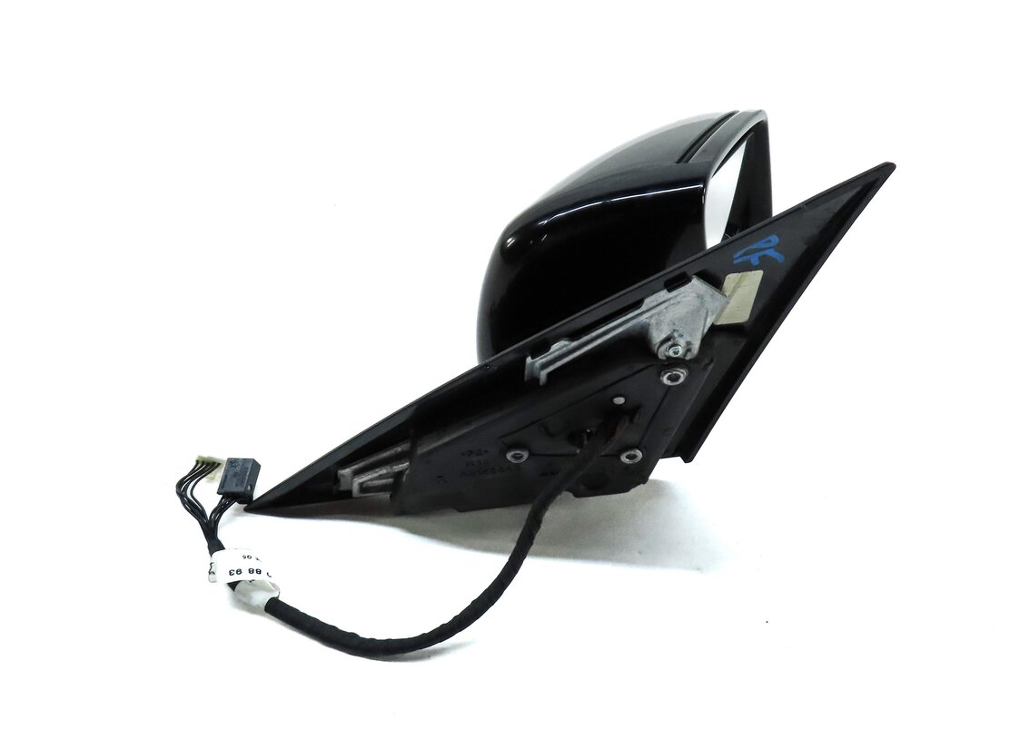 Thumbnail 4: 12-14 MERCEDES C CLASS (W204) RIGHT DOOR MIRROR HEATED MEMORY AUTODIM (BLACK)