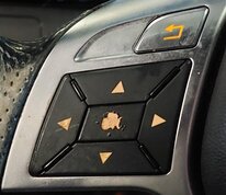 Thumbnail 2: 2013-2014 MERCEDES C-CLASS (W204) 3-SPOKE SPORT STEERING WHEEL w/ SWITCHES