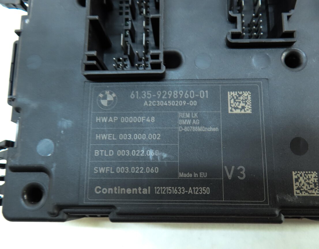 Thumbnail 5: 13-19 BMW 328i 330i 335i 428i 435i M3 M4 (F30 F31 F32) REAR BODY CONTROL MODULE