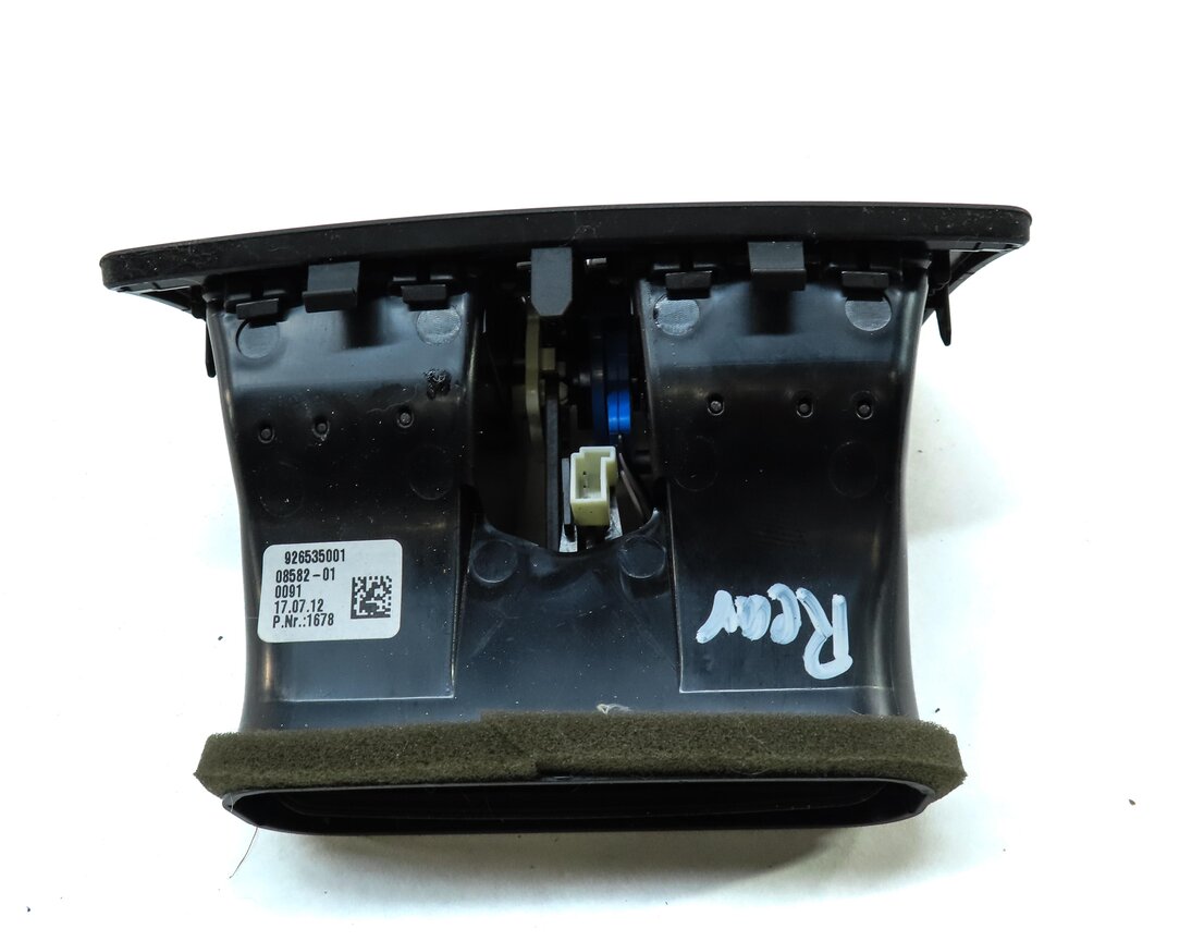 Thumbnail 4: 2013 BMW 335i SEDAN (F30) REAR CENTER CONSOLE HVAC A/C HEATER AIR VENT