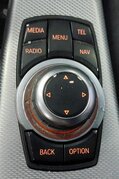 Thumbnail 2: 2013 BMW 335i SEDAN F30 iDRIVE MEDIA NAVIGATION RADIO CONTROL KNOB BUTTON PANEL