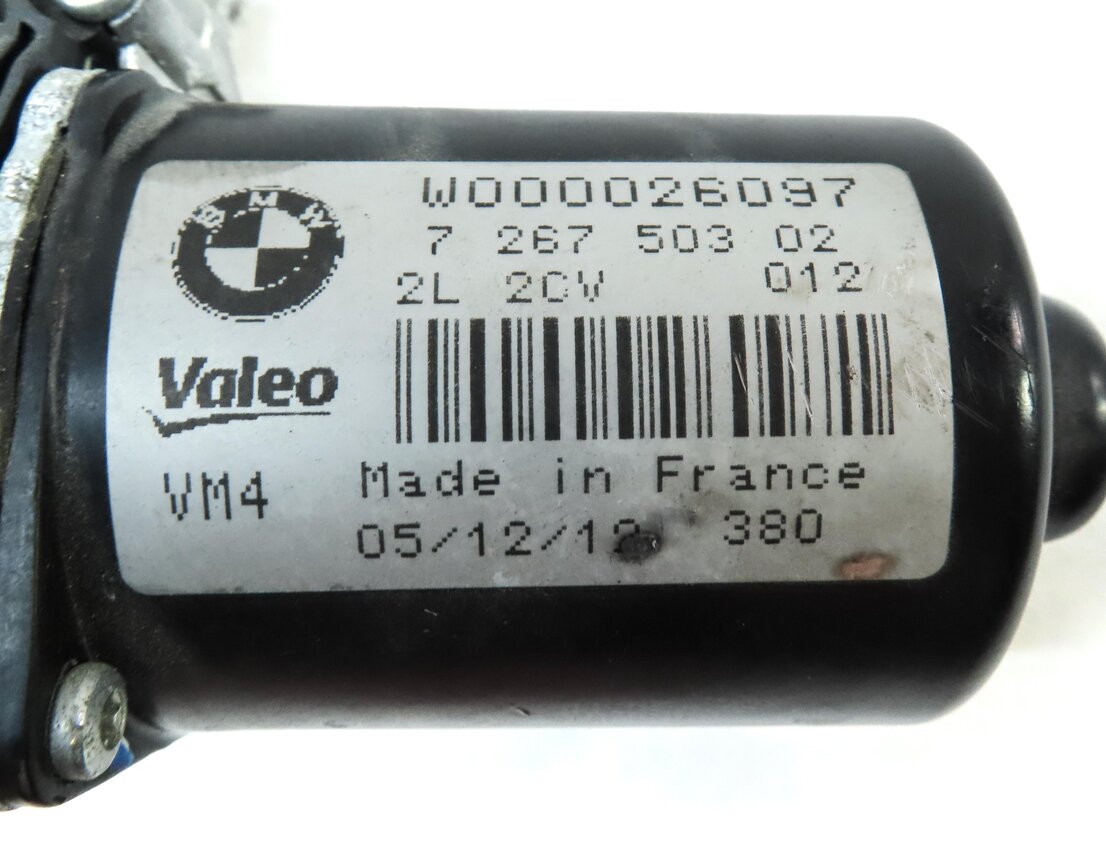 Thumbnail 5: 2012-2019 BMW 3 / 4 SERIES (F30 F31 F32 F33 F34) FRONT WINDSHIELD WIPER MOTOR
