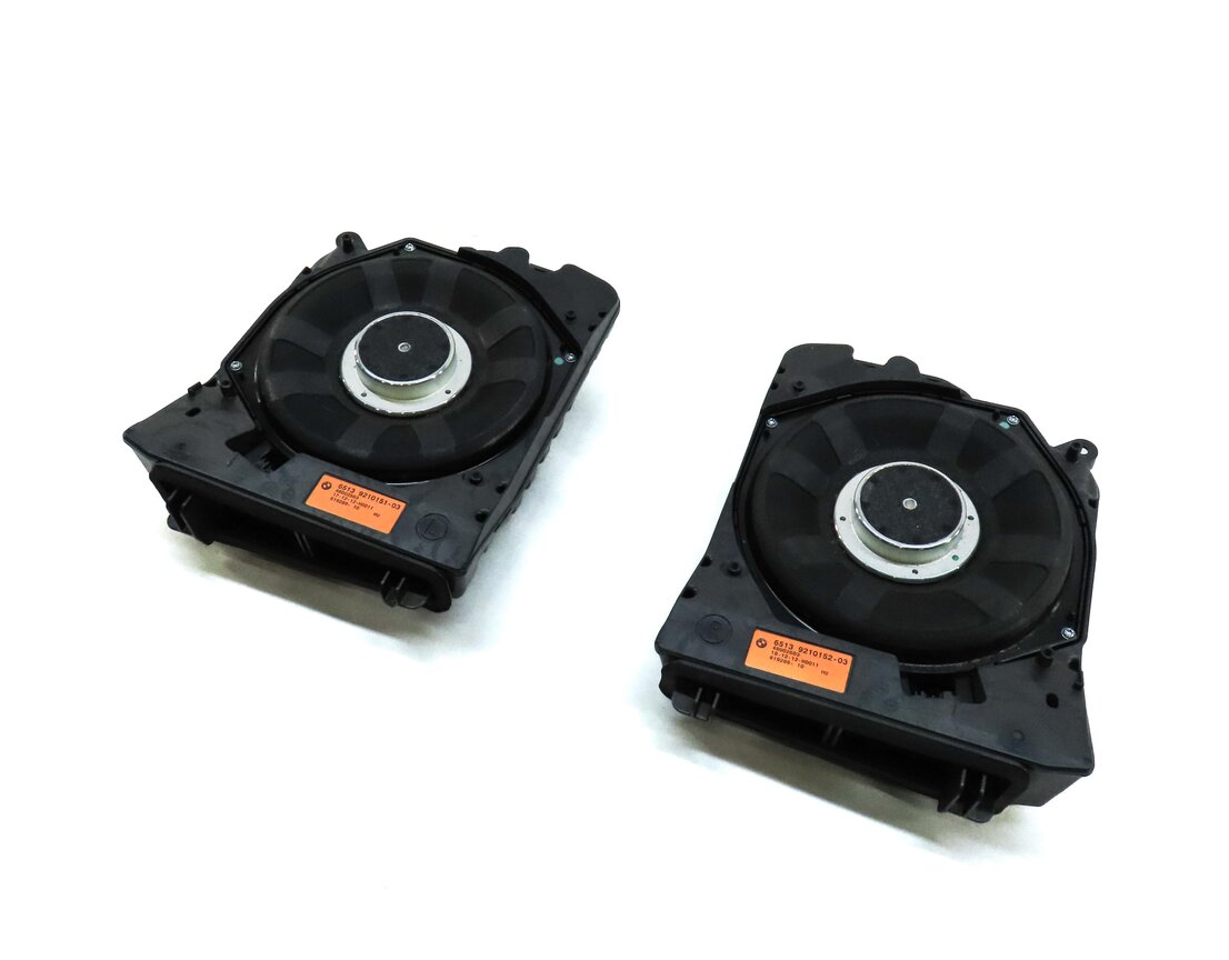 2013 BMW 335i SEDAN (F30) LEFT & RIGHT RADIO STEREO SUBWOOFER SPEAKER SET 2