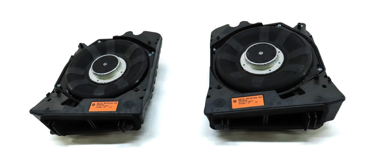 Thumbnail 2: 2013 BMW 335i SEDAN (F30) LEFT & RIGHT RADIO STEREO SUBWOOFER SPEAKER SET 2