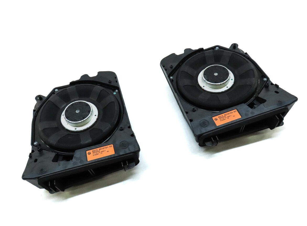 Thumbnail 3: 2013 BMW 335i SEDAN (F30) LEFT & RIGHT RADIO STEREO SUBWOOFER SPEAKER SET 2
